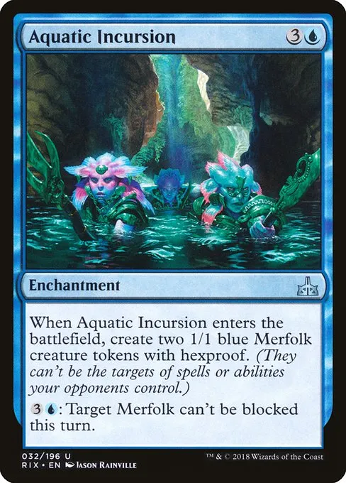 Aquatic Incursion · Rivals of Ixalan 32/205
