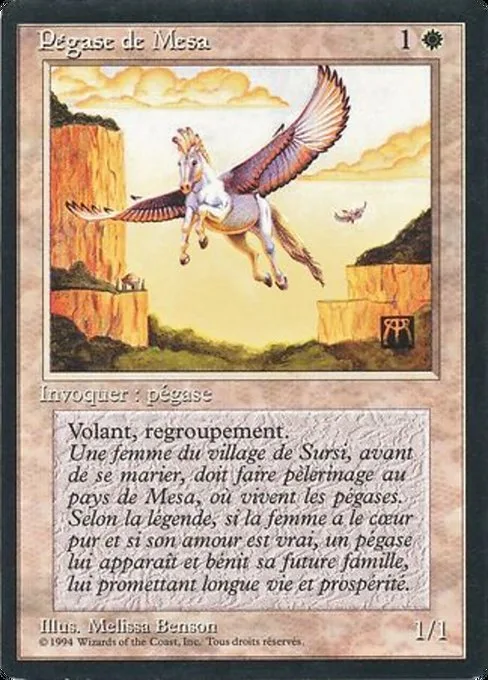 Mesa Pegasus · Foreign Black Border 28/307