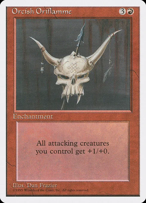 Orcish Oriflamme · Fourth Edition 215/380