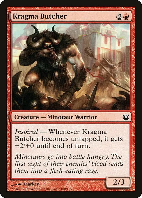 Kragma Butcher · Born of the Gods 100/165