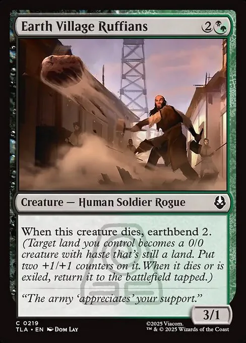Earth Village Ruffians · Avatar: The Last Airbender 219/394