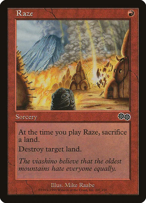 Raze · Urza's Saga 207/357