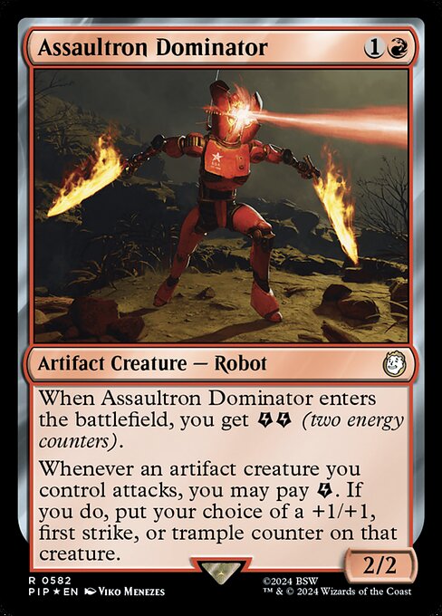 Assaultron Dominator · Fallout 582/1068