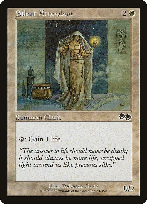 Silent Attendant · Urza's Saga 51/357