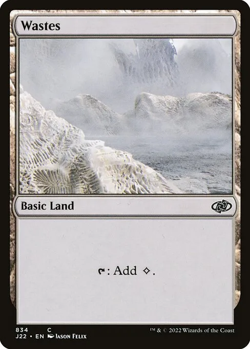Wastes · Jumpstart 2022 834/835