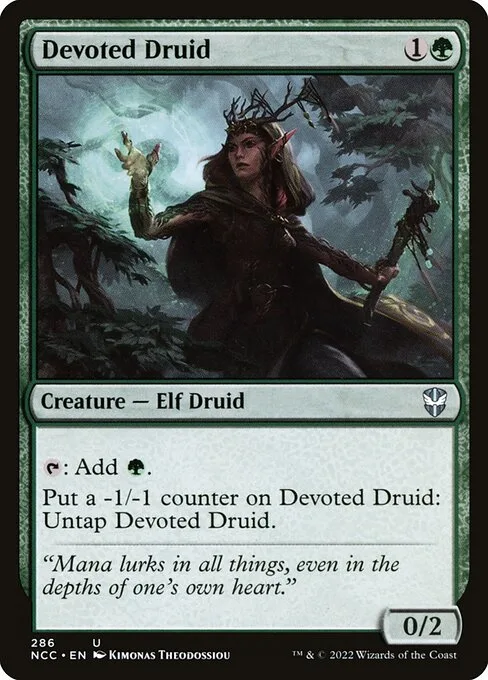 Devoted Druid · New Capenna Commander 286/447