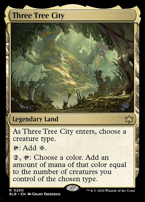 Three Tree City · Bloomburrow 260/398