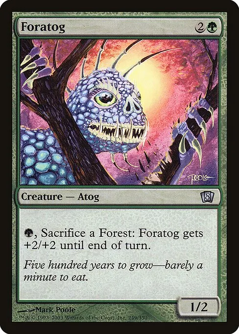 Foratog · Eighth Edition 249★/711