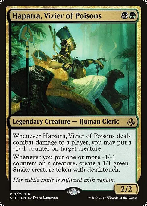 Hapatra, Vizier of Poisons · Amonkhet 199/287