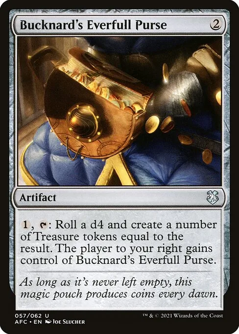 Bucknard's Everfull Purse · Forgotten Realms Commander 57/331