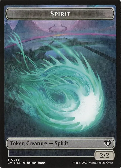 Spirit · Commander Masters Tokens 58/81