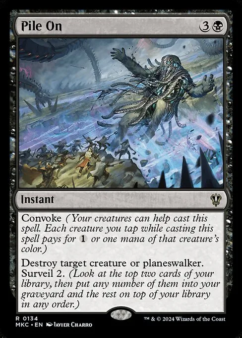 Pile On · Murders at Karlov Manor Commander 134/358