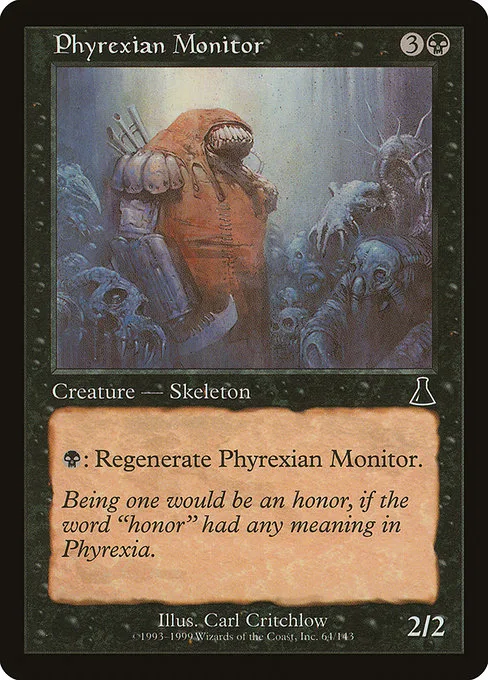 Phyrexian Monitor · Urza's Destiny 64/143