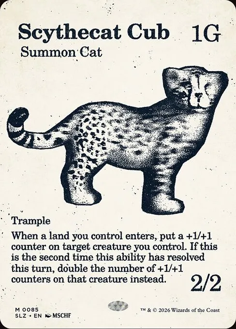 Scythecat Cub · The Zeta Set 85/21