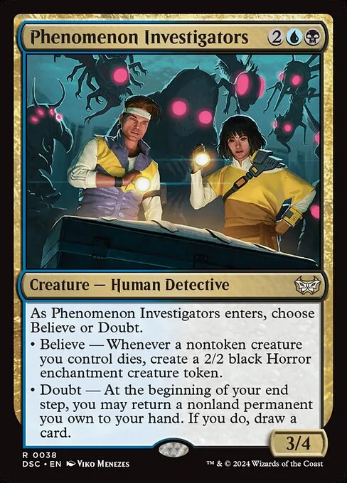 Phenomenon Investigators · Duskmourn: House of Horror Commander 38/373