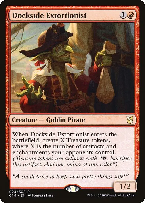 Dockside Extortionist · Commander 2019 24/302
