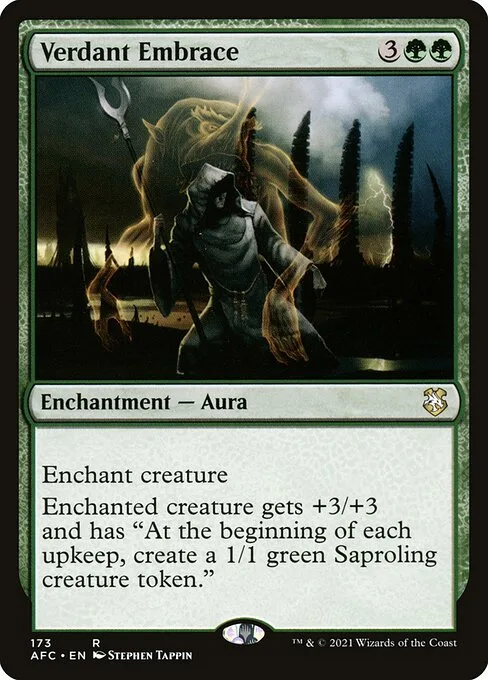 Verdant Embrace · Forgotten Realms Commander 173/331