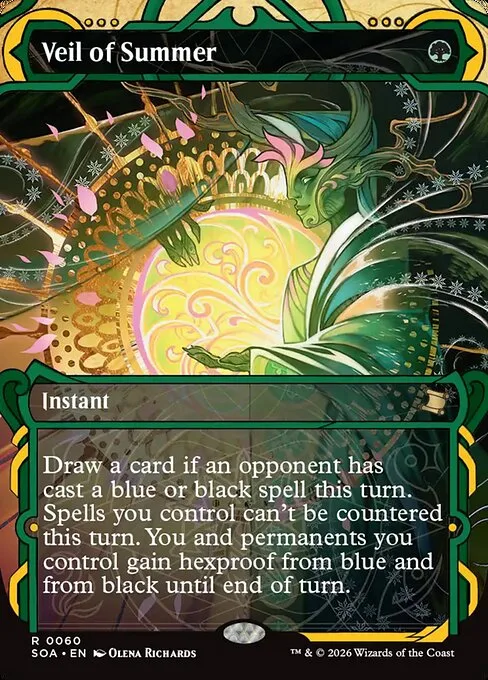 Veil of Summer · Secrets of Strixhaven Mystical Archive 60/195