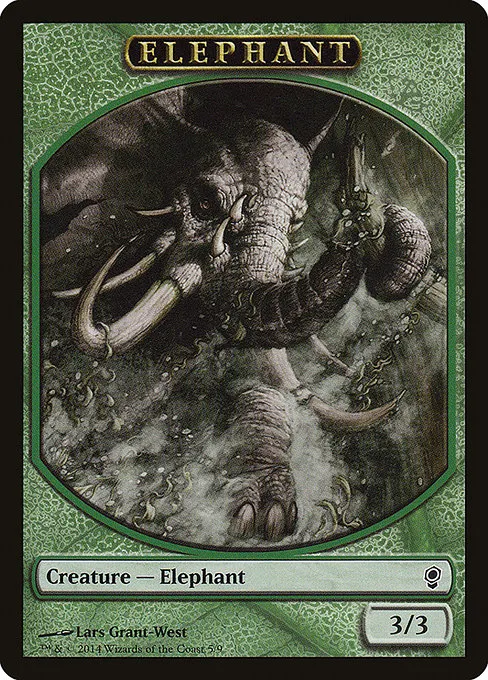 Elephant · Conspiracy Tokens 5/9