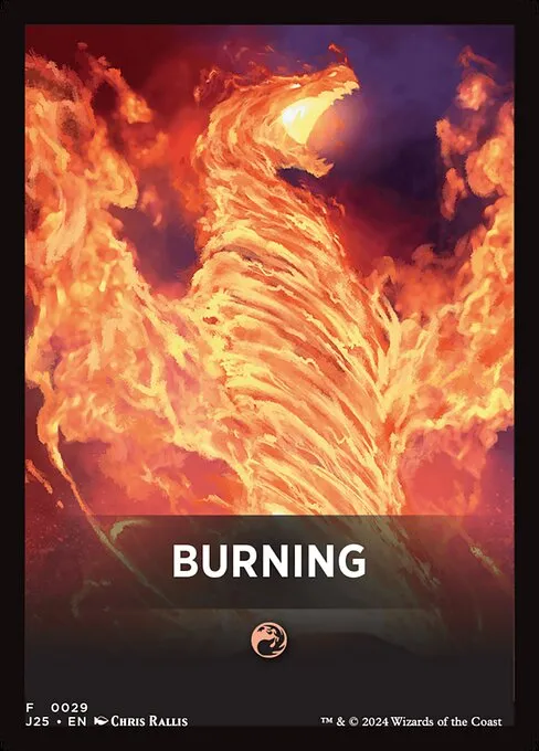 Burning · Foundations Jumpstart Front Cards 29/46