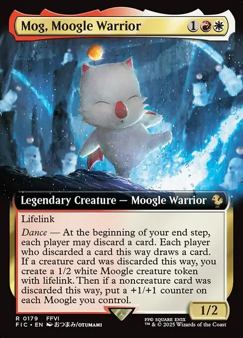 Mog, Moogle Warrior · Final Fantasy Commander 179/486