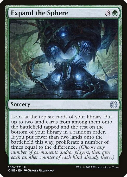 Expand the Sphere · Phyrexia: All Will Be One 168/479