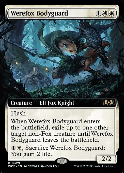 Werefox Bodyguard · Wilds of Eldraine 329/381
