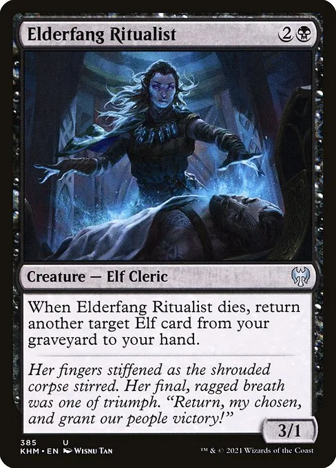 Elderfang Ritualist · Kaldheim 385/425