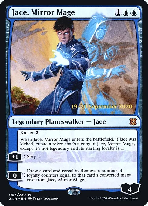 Jace, Mirror Mage · Zendikar Rising Promos 63s/153
