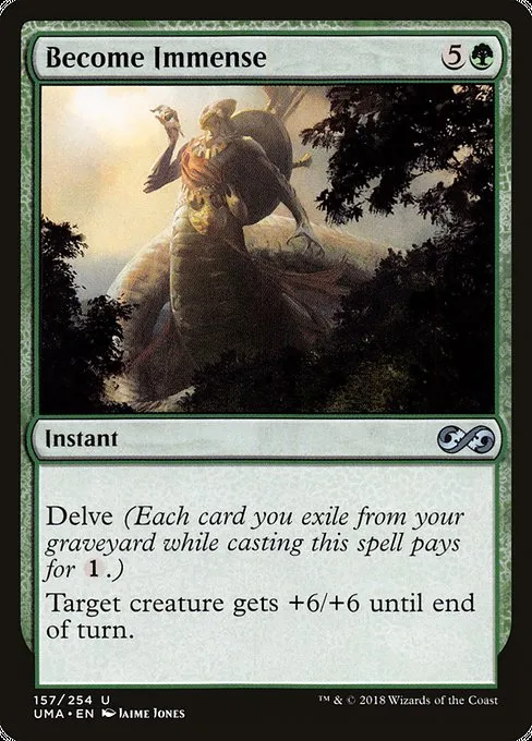Become Immense · Ultimate Masters 157/254