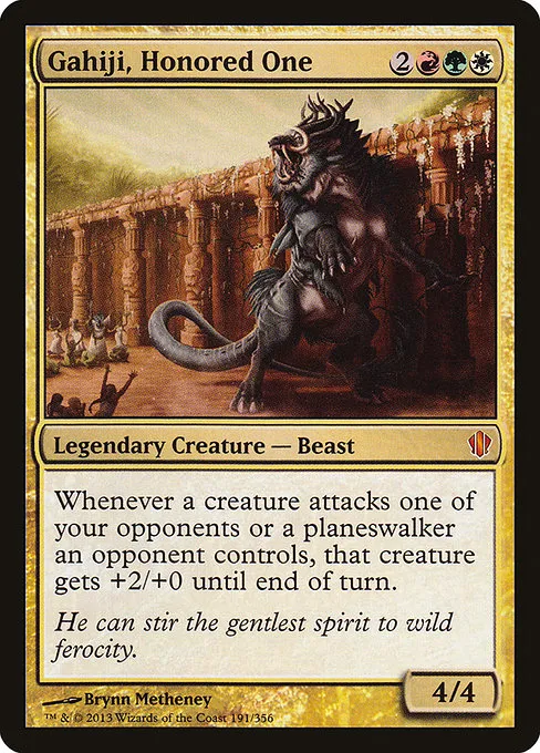 Gahiji, Honored One · Commander 2013 191/356