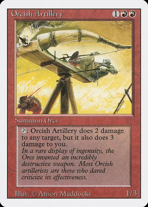 Orcish Artillery · Revised Edition 168/306