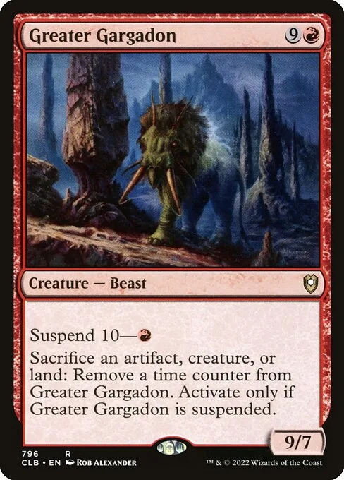 Greater Gargadon · Commander Legends: Battle for Baldur's Gate 796/936