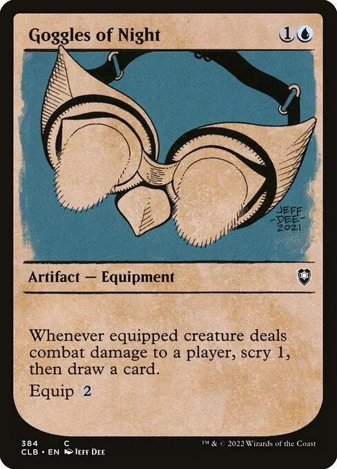 Goggles of Night · Commander Legends: Battle for Baldur's Gate 384/936