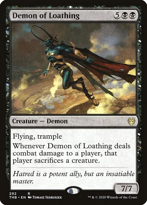 Demon of Loathing · Theros Beyond Death 292/358