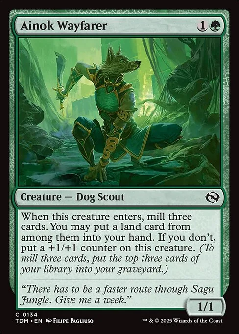 Ainok Wayfarer · Tarkir: Dragonstorm 134/427