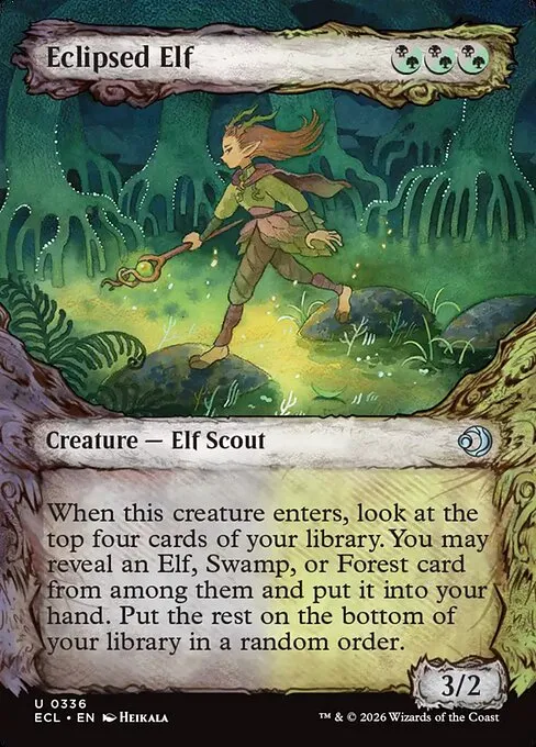 Eclipsed Elf · Lorwyn Eclipsed 336/408