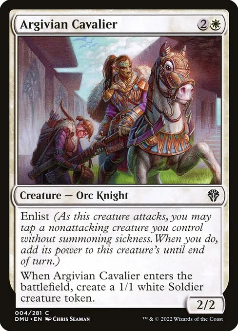 Argivian Cavalier · Dominaria United 4/453