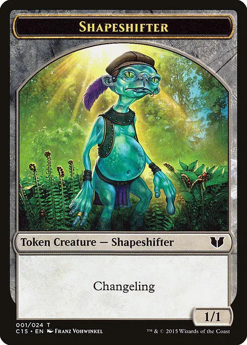Shapeshifter · Commander 2015 Tokens 1/25