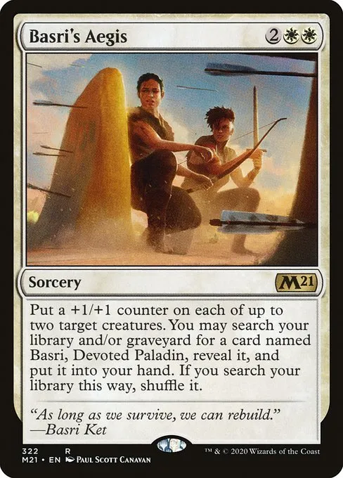 Basri's Aegis · Core Set 2021 322/397
