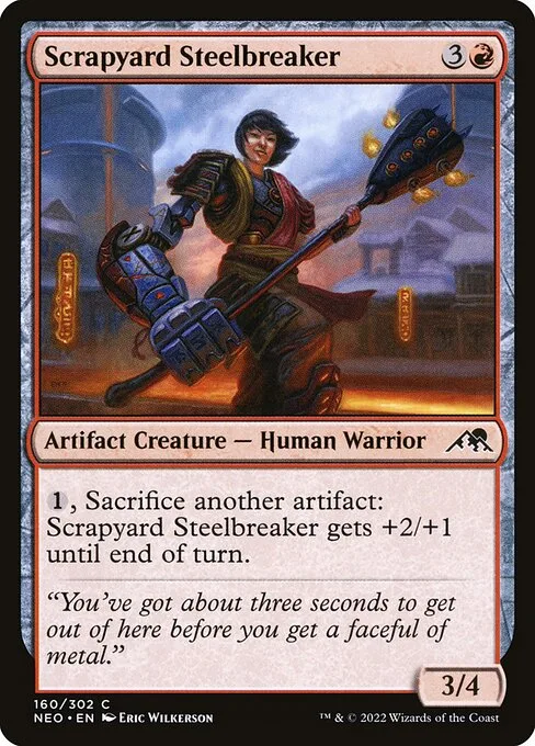 Scrapyard Steelbreaker · Kamigawa: Neon Dynasty 160/531