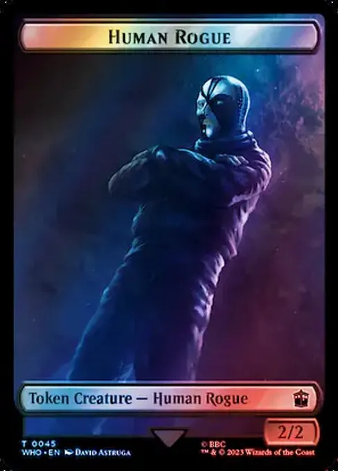 Human Rogue · Doctor Who Tokens 45/64