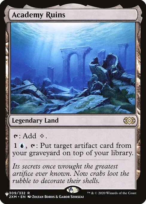 Academy Ruins · The List 2XM-309/5050