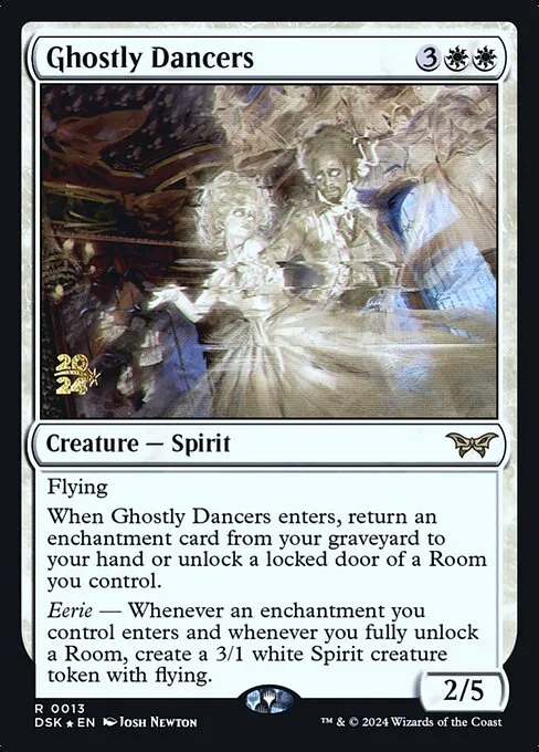 Ghostly Dancers · Duskmourn: House of Horror Promos 13s/160