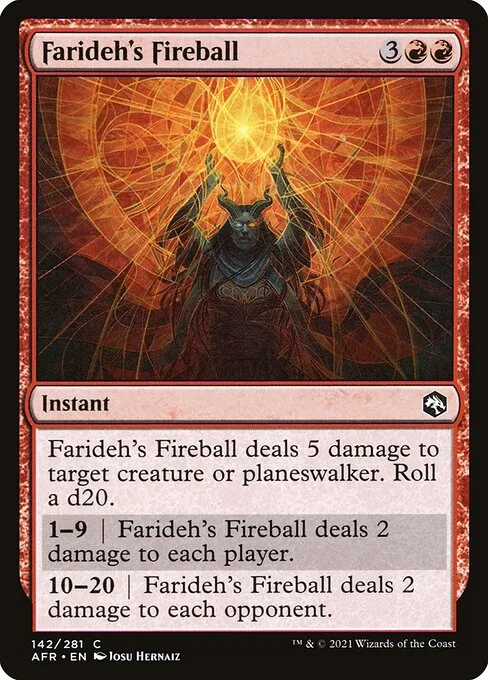 Farideh's Fireball · Adventures in the Forgotten Realms 142/424