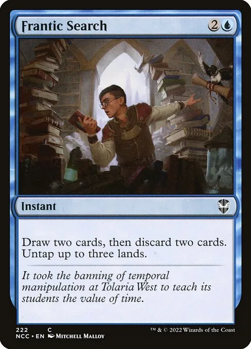 Frantic Search · New Capenna Commander 222/447
