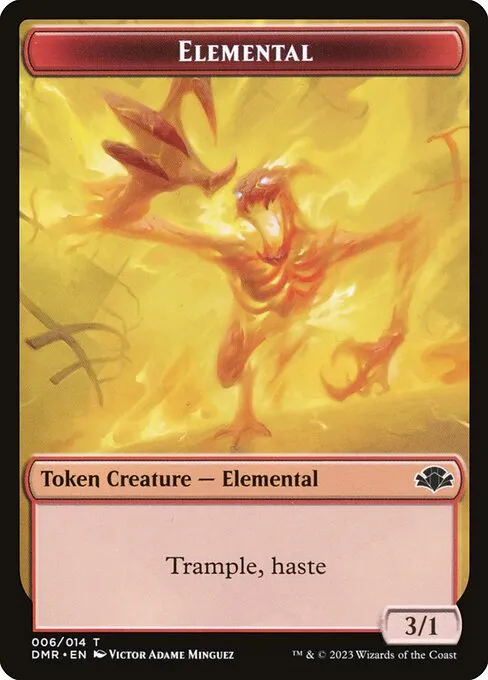 Elemental · Dominaria Remastered Tokens 6/14
