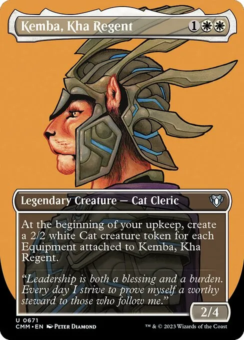 Kemba, Kha Regent · Commander Masters 671/1067