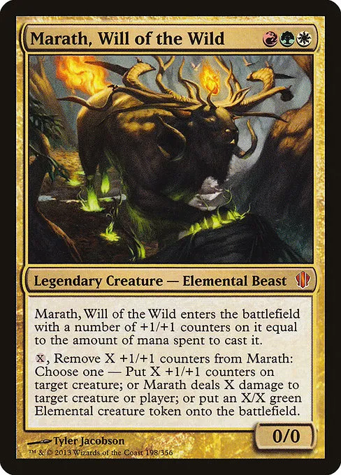 Marath, Will of the Wild · Commander 2013 198/356