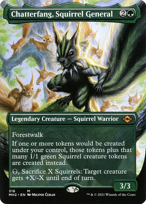 Chatterfang, Squirrel General · Modern Horizons 2 316/493
